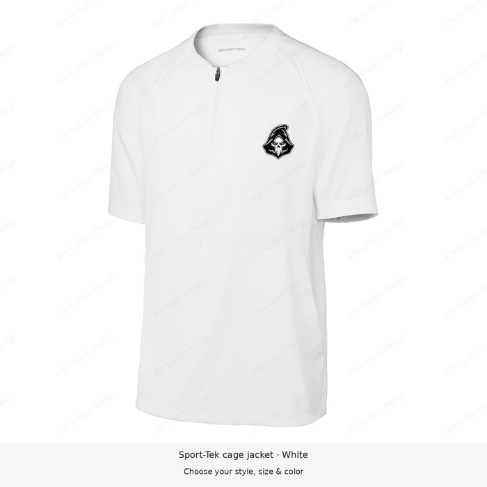 Ghost cage jacket — Head Logo on left chest, positioned slightly toward zipper