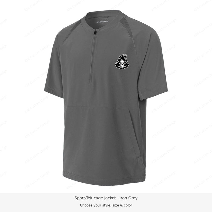 Ghost cage jacket — Head Logo on left chest, positioned slightly toward zipper