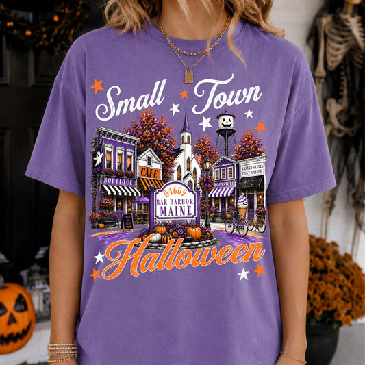 Small Town Halloween- Customizable!