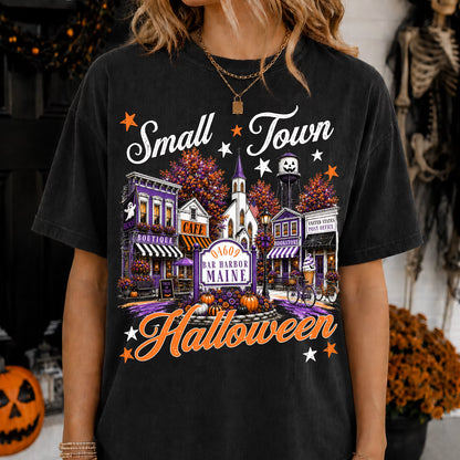Small Town Halloween- Customizable!