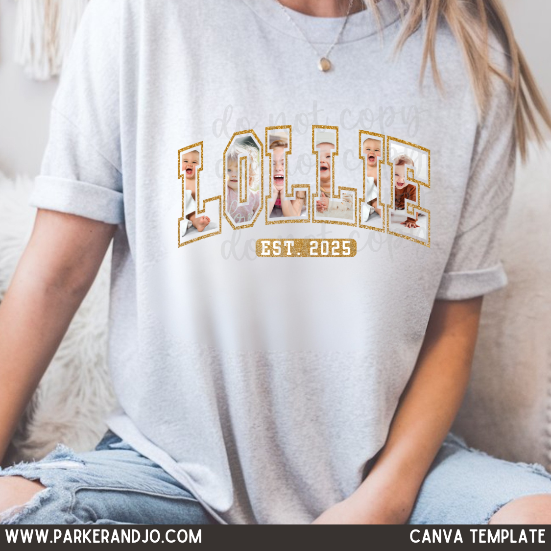 Custom Lollie  Photo Top — design example 1