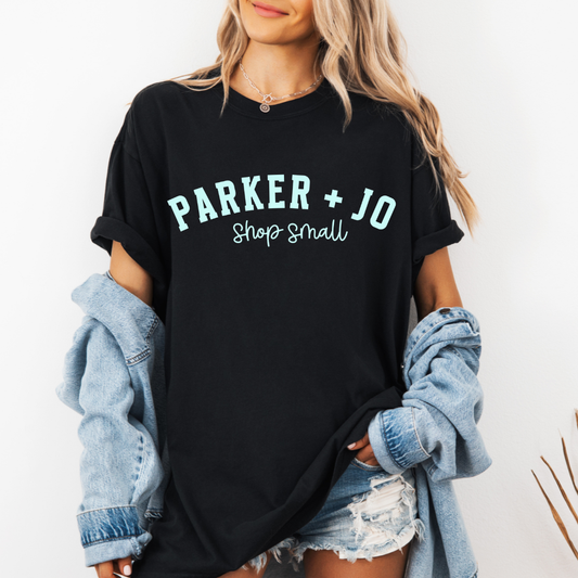 Custom Shop Small Business Block Letter Top — design example 1