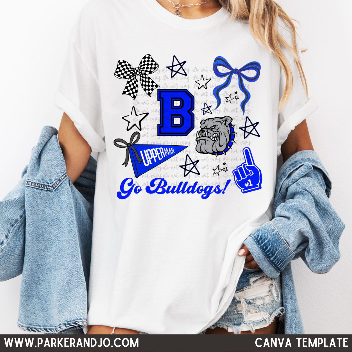 Custom Spirit Collage Top — design example 1