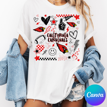 Custom Preppy Collage Top — design example 1