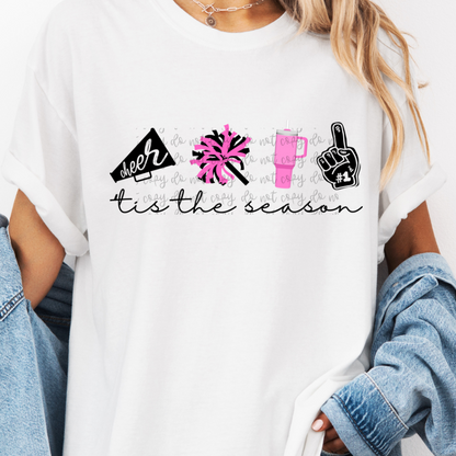 Custom Cheer Tis The Season Top — design example 1