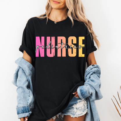 Custom Nurse Any Department Top — design example 1
