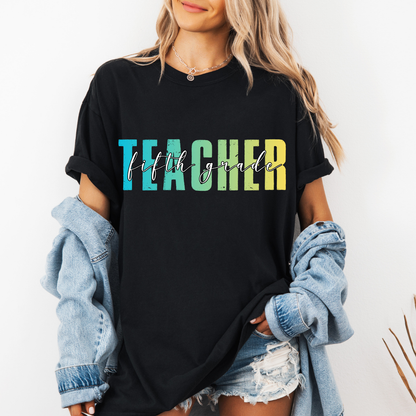 Custom Teacher Any Grade Top — design example 1