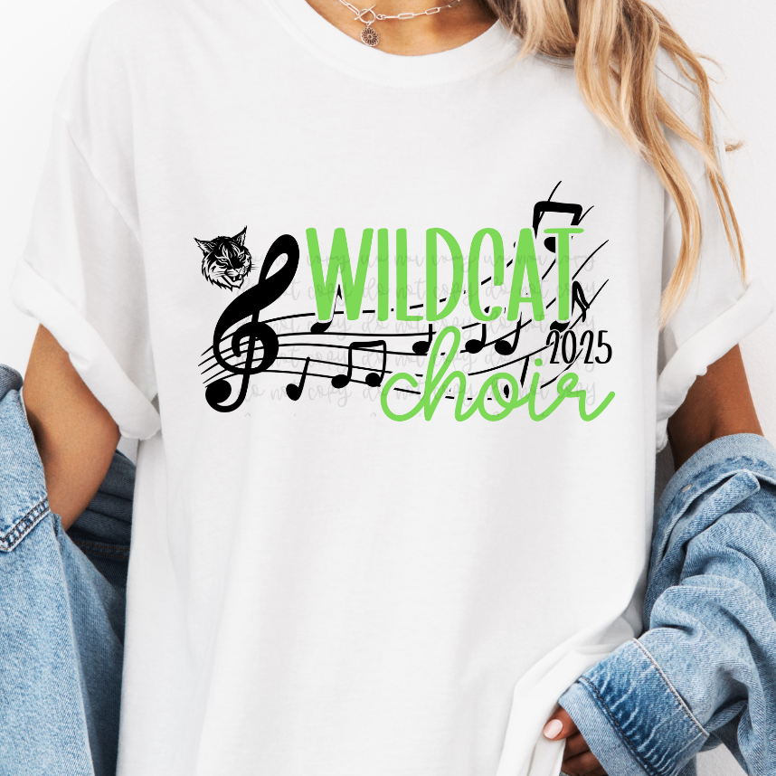 Custom Choir Top — design example 1