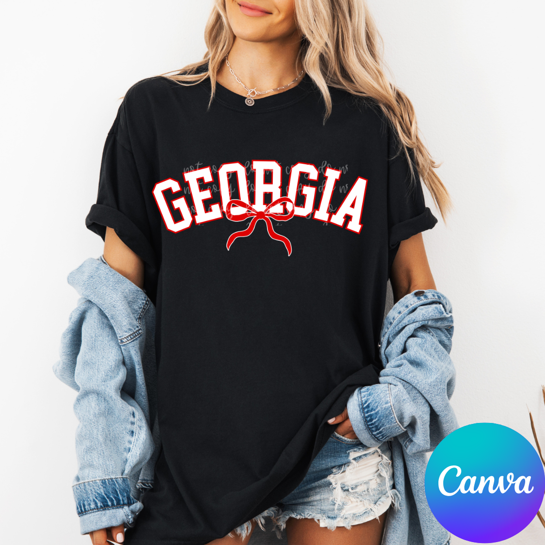Custom Varsity Curved Bow Top — design example 1