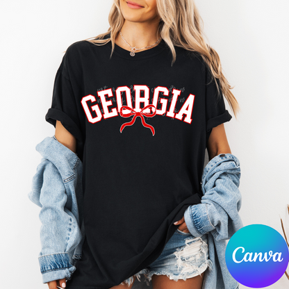 Custom Varsity Curved Bow Top — design example 1