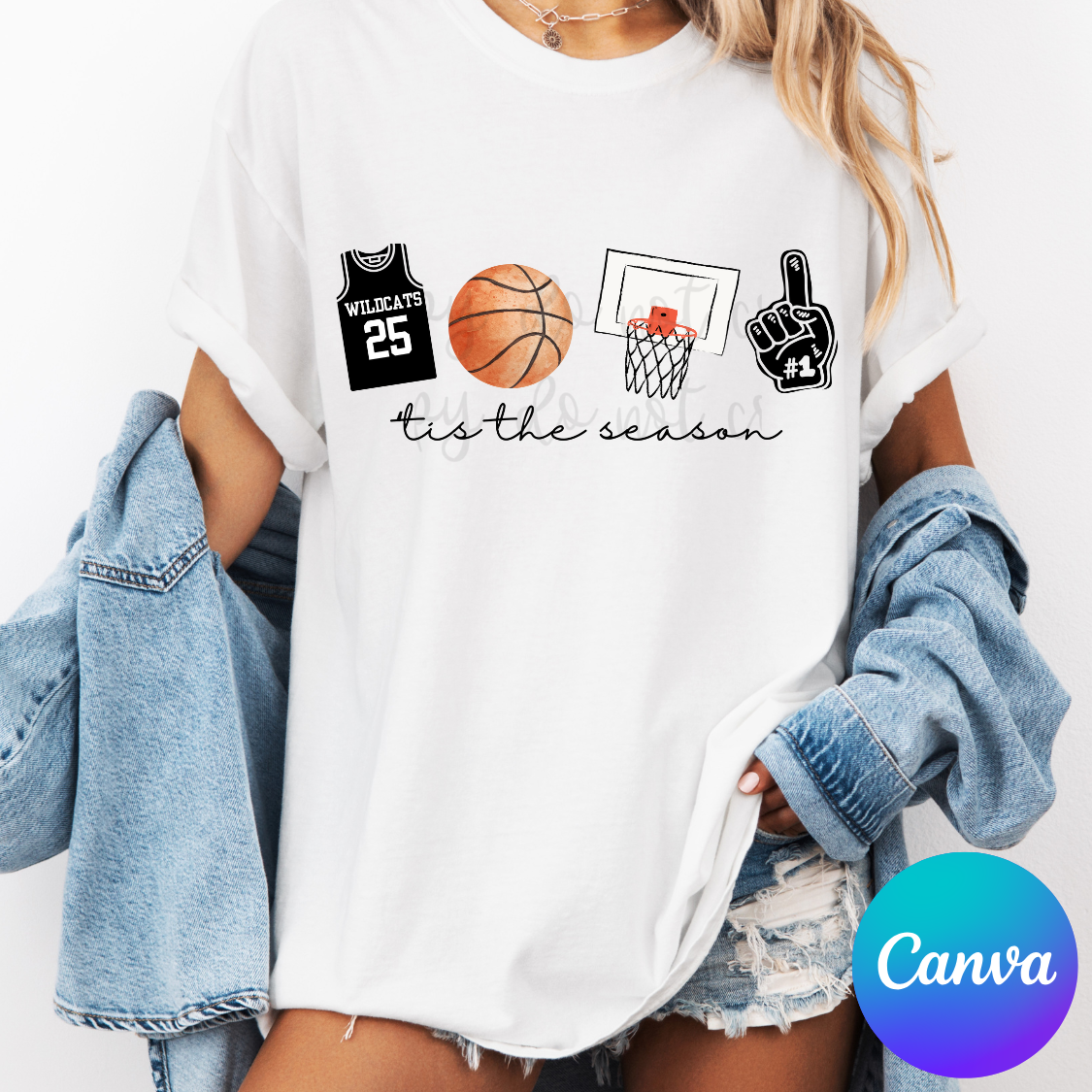 Custom Basketball ’Tis the Season Top — design example 1