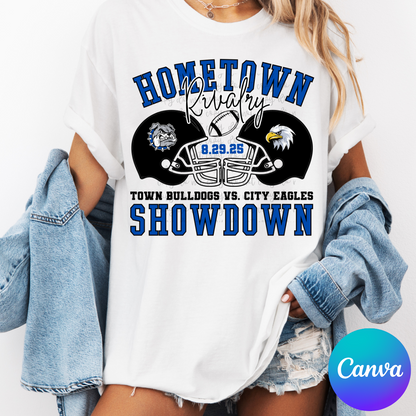 Custom Hometown Rivalry Top — design example 1