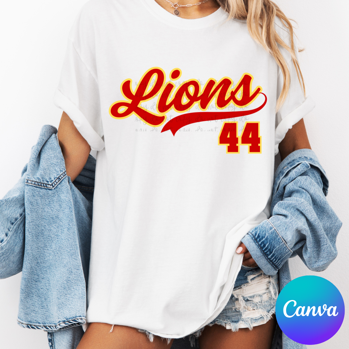 Custom Retro Vintage Sports Top — design example 1