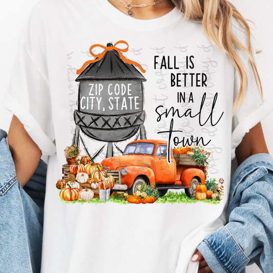 Custom Pointed Water Tower Fall Top — design example 1