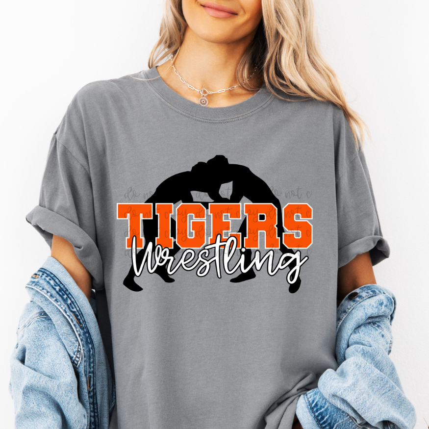 Custom Wrestling Top — design example 1