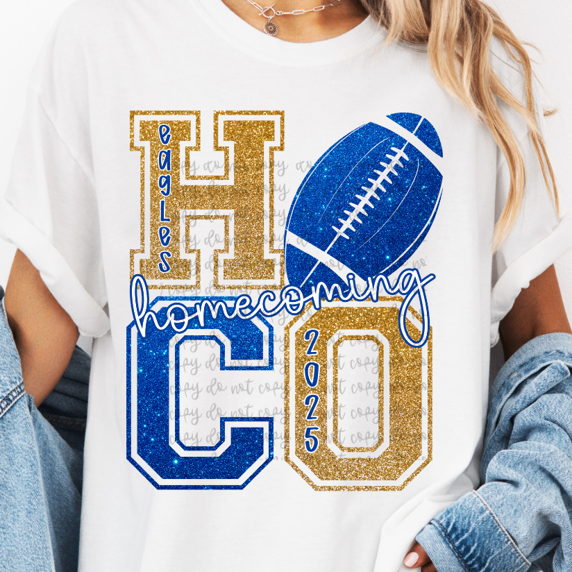 Custom Hoco Homecoming Top — design example 1