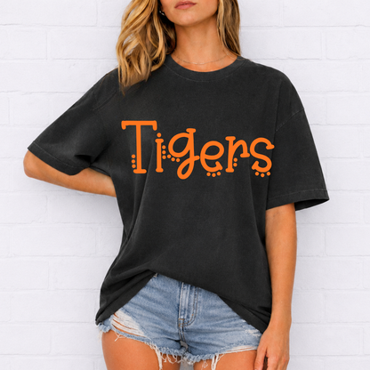 Custom Dotted  Text Top — design example 1