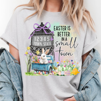 Custom Easter Small Town Top — design example 1