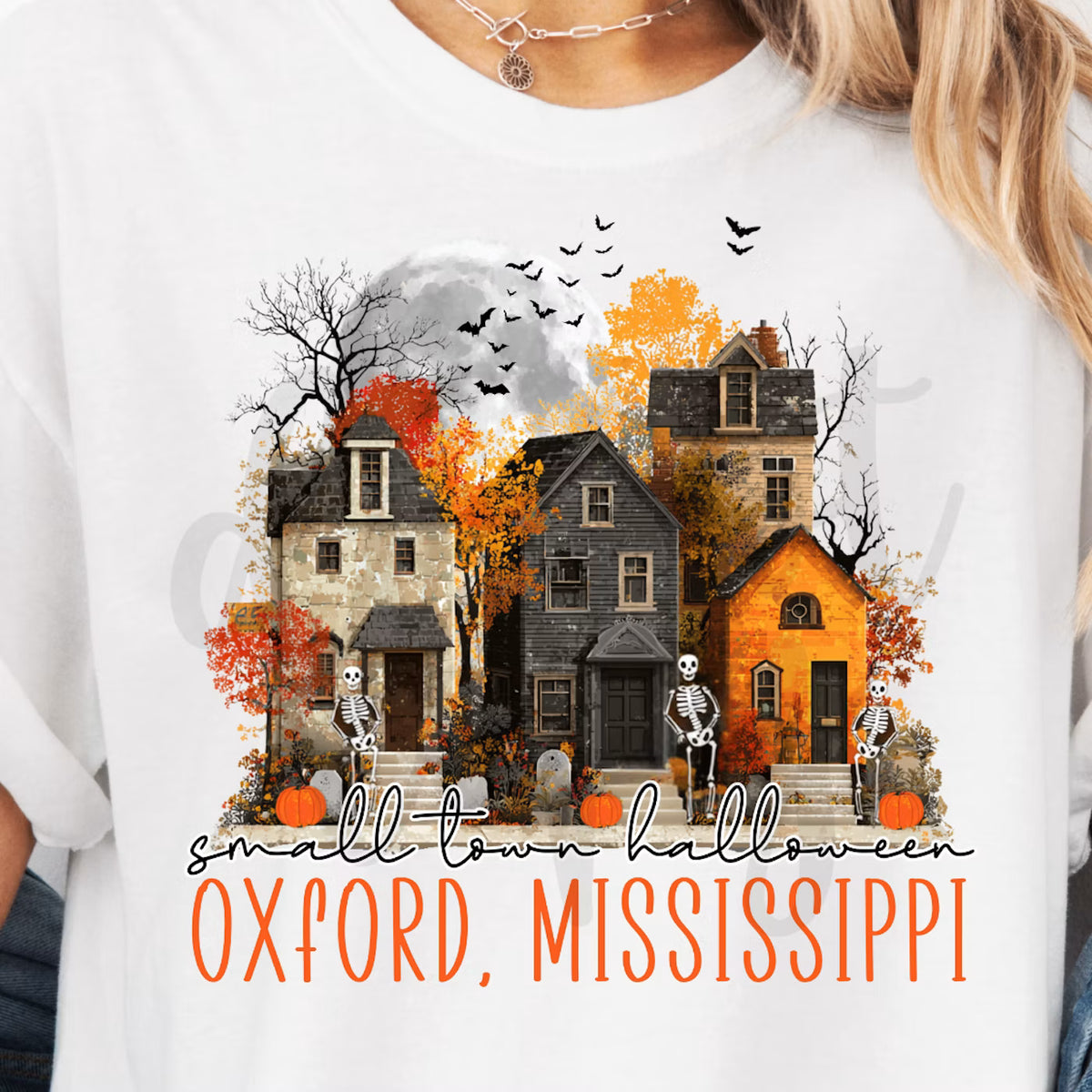 Small Town Halloween #2- Customizable!