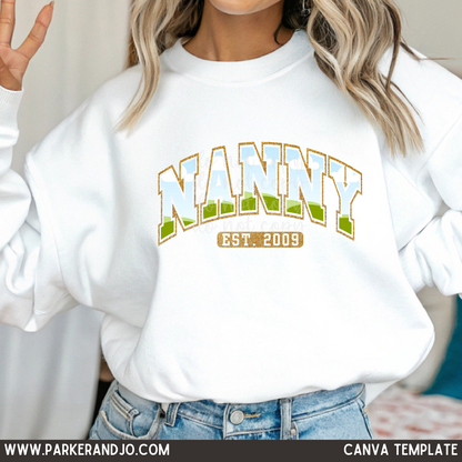 Custom Nanny  Photo Top — design example 1
