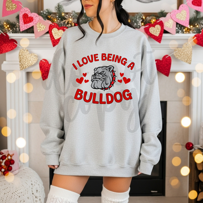 Custom I Love Being A Mascot Top — design example 1