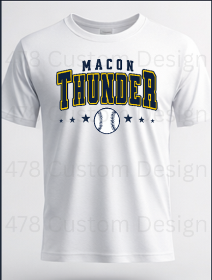 Macon Thunder Baseball- Design 9