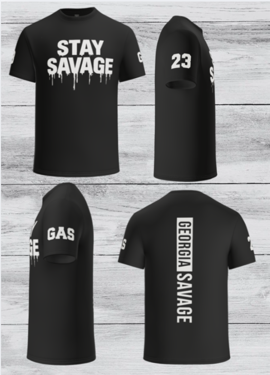Georgia Savage Baseball 9u- Design 6