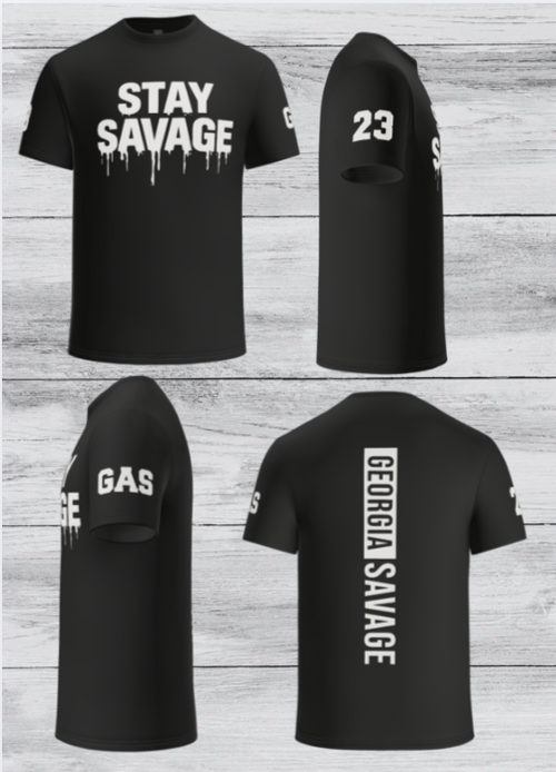 Georgia Savage Baseball 9u- Design 6