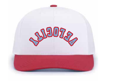 Velocity Upside Down Snapback Hat- 3D Puff Embroidered Order CUT OFF DATE-3/22 at 8PM