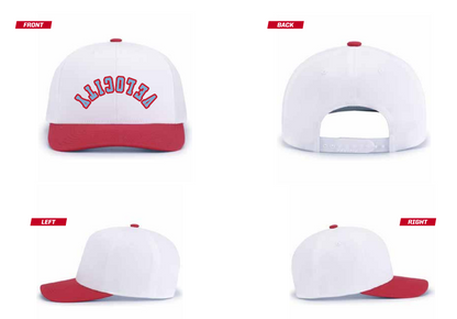 Velocity Upside Down Snapback Hat- 3D Puff Embroidered Order CUT OFF DATE-3/22 at 8PM
