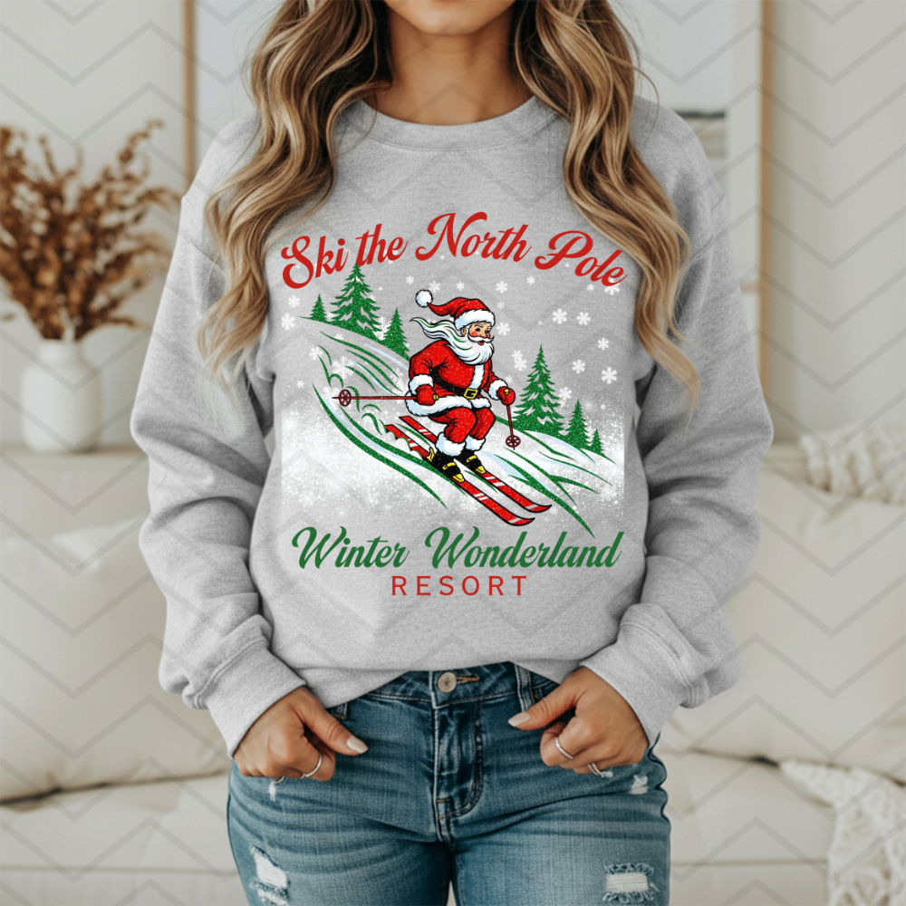 Custom Ski The North Pole Top — design example 1
