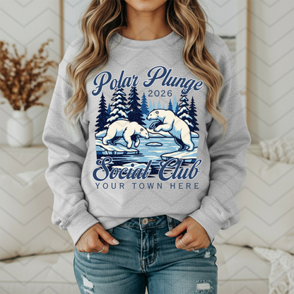 Custom Polar Plunge Top — design example 1