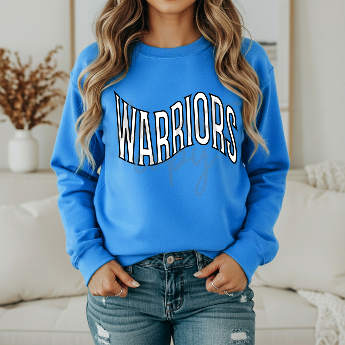 Custom Wavytypeface Mascot Top — design example 1