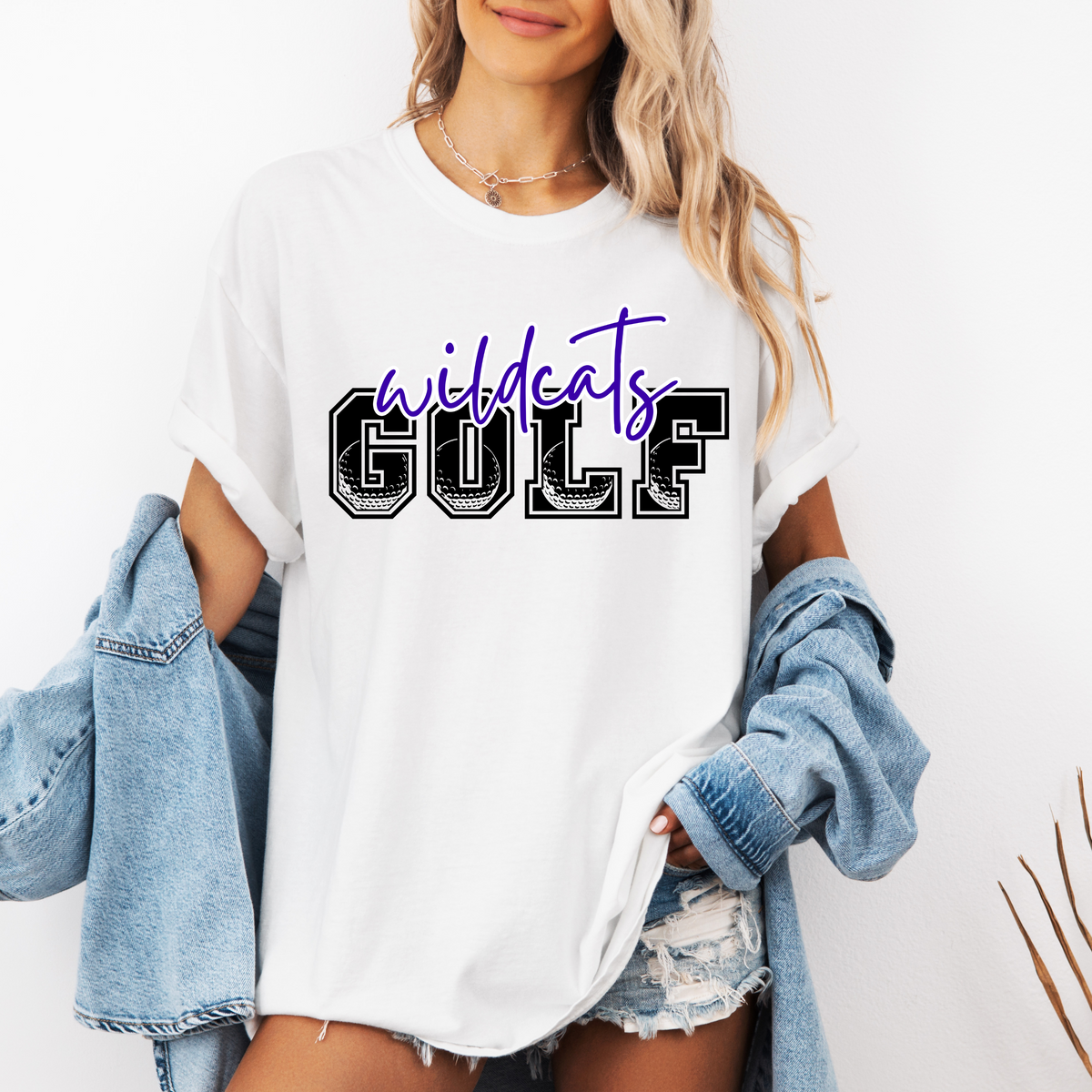 Custom Mascot Golf Top — design example 1