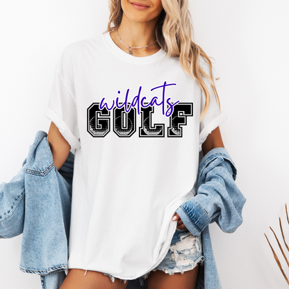 Custom Mascot Golf Top — design example 1