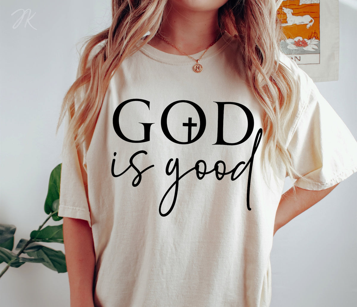 God Is Good garment mockup
