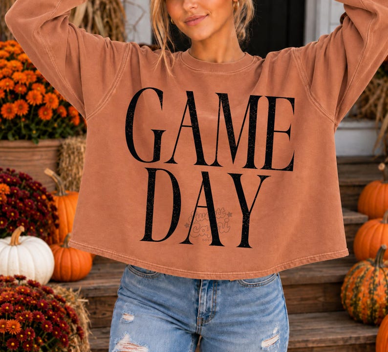 Bold Game Day Top — Choose Your Finish — apparel example 2