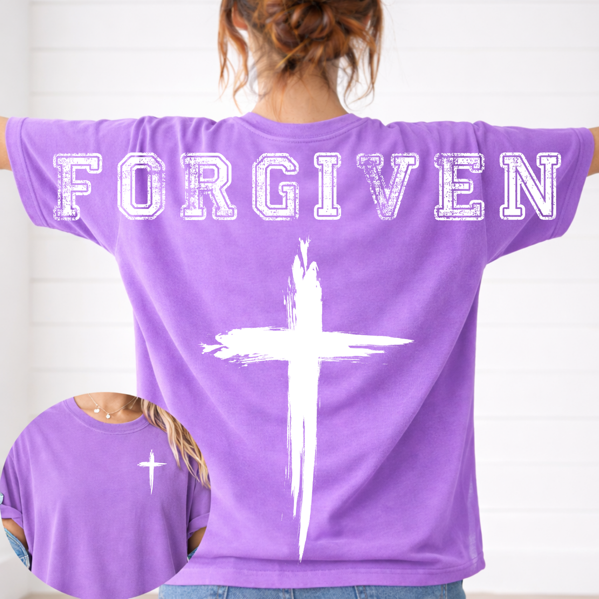 Custom Faith-Based Cross Top — design example 1
