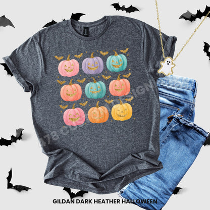 Halloween- 9 Cute Pumpkins