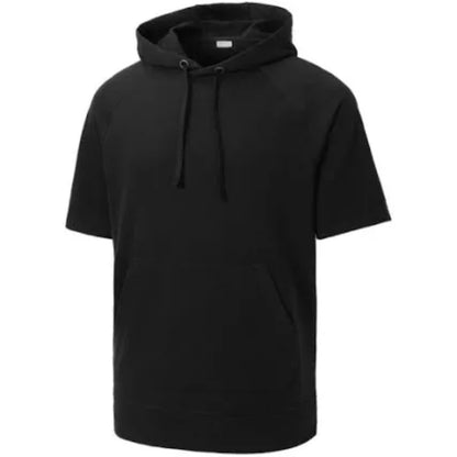 Short Sleeve Fleece hooded shirt — actual garment photo supplied by 478 Custom Design