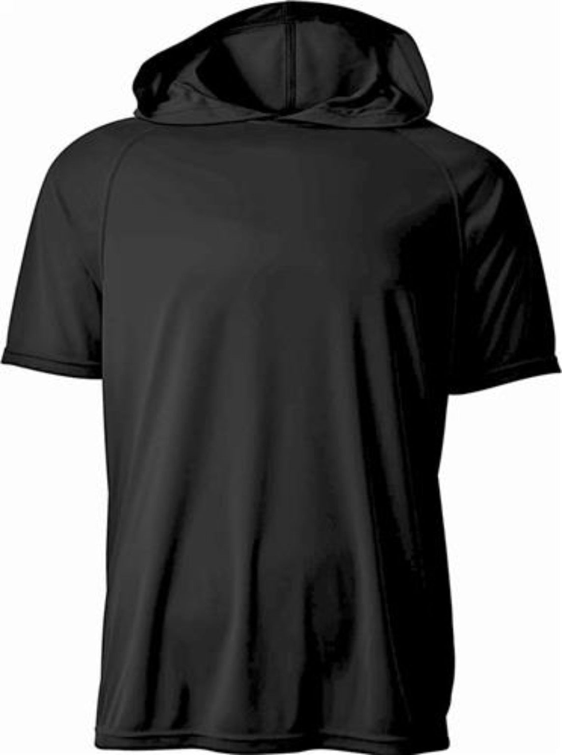 Short Sleeve Lightweight hooded shirt — actual garment photo supplied by 478 Custom Design