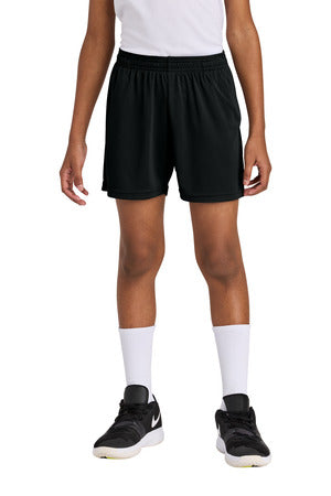 Sport-Tek® Youth PosiCharge® Competitor™ 5" Pocketed Short YST349P — supplier garment example