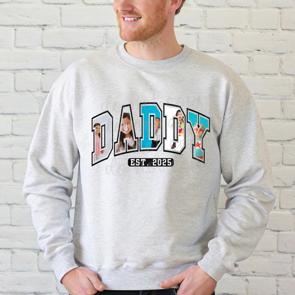 Custom Daddy Photo Top — design example 1
