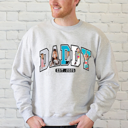 Custom Daddy Photo Top — design example 1