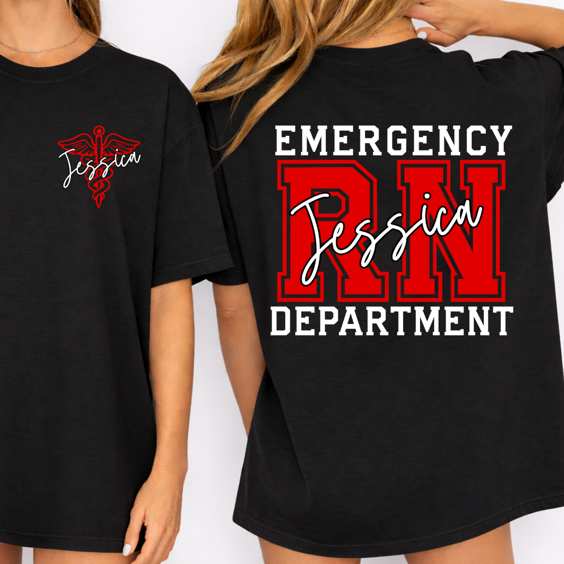 Custom Nursing Department Rn Top — design example 1