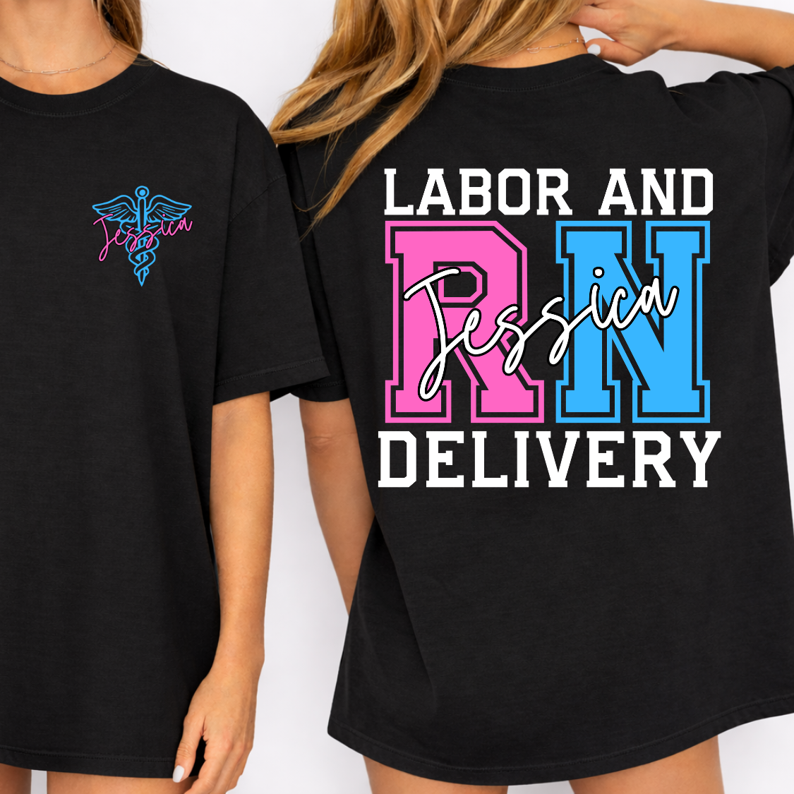 Custom Nursing Department Rn Top — design example 2
