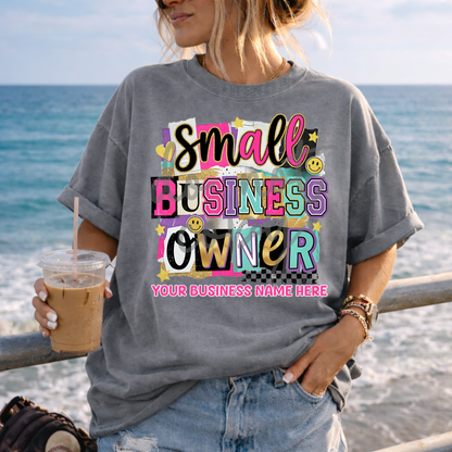 Custom Support Your Local Small Business - 8 Designs - One Top — design example 6