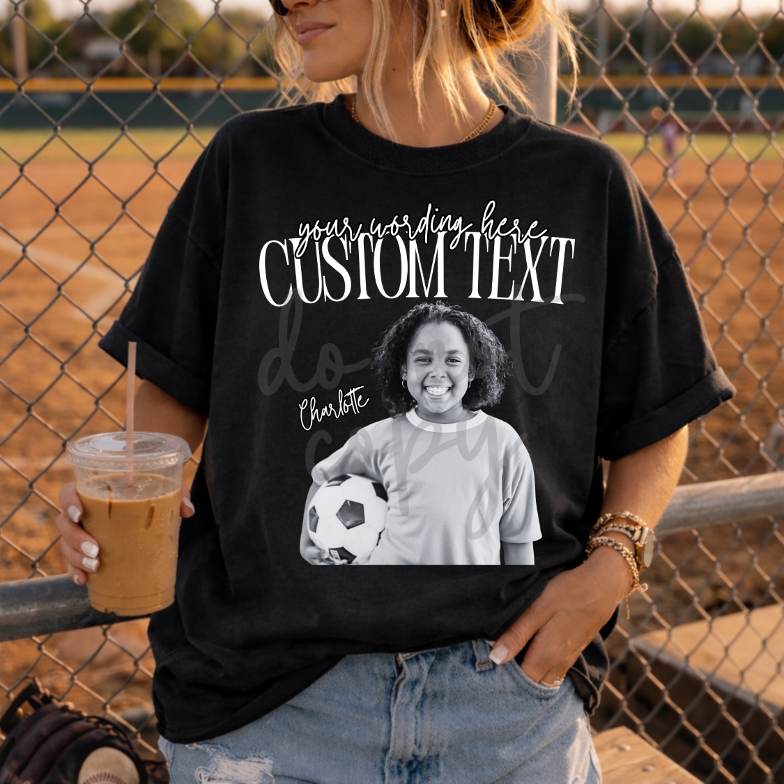 Custom I'Ll Always Be Your Biggest Fan Top — design example 2