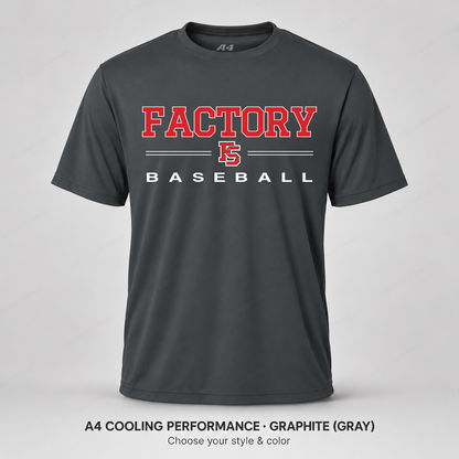 Factory Baseball 08 Split Rule — A4 Graphite