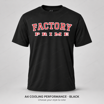 Factory Prime Varsity — A4 performance — Black